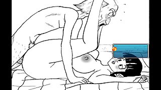 Chi chi dragon ball, sex 99, anime older man