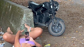 My Neighbor Is Caught Masturbating in Public