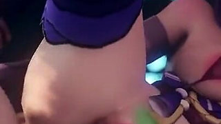 Raiden Shogun Gets Fucked in the Woods and Gets Creampied by Aether Genshin Impact Porn Sex