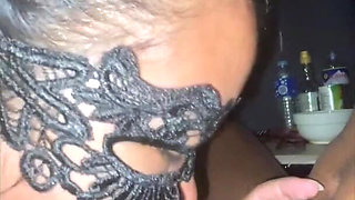 Asian Sloppy Deepthroat & Riding Hard