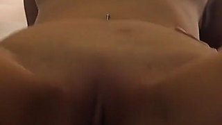 My Beautiful Girlfriend Was Very Hot Waiting for Me in Thongs to Shove Her Cock