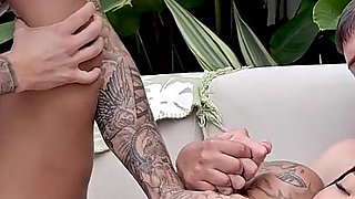 Mariana Martix Gets Fucked by Two Waiters with Big Dicks Outdoors at a Hotel - Mariana, Raul & Yeri
