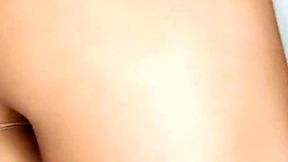 Slutty amateur flashing her big boobs in the backseat