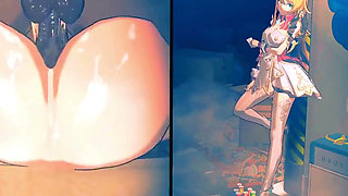 Genshin Impact - Escoffier Hardcore Moaning Creampie Squirt Fuck - 3D Hentai Animations