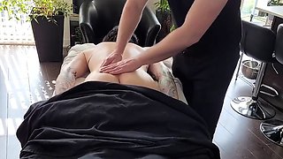 Amateur Ass Fingering and Cock Sucking Blonde GF