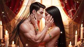 Soft Candle Light Mein Desi Wife Ki Intimate Night - White Saree Mein Husband Ke Saath Full Embrace Sex