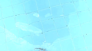 White Nails + Pool = Video for You Lol