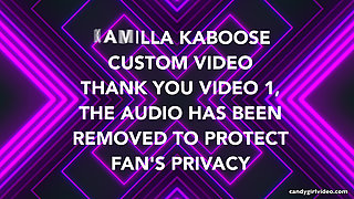 Kamilla Kaboose - Behind the Scenes Ii Pt I 4K