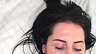 Milf titty fucked and facialised hard!