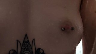 Curly Blonde Teen Records Solo Dildo Masturbation More at