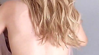 This Naughty Blonde Likes to Do Her Chores Naked.