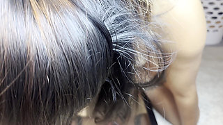 Pinay MILF Mirror BBC Ride to Squirting Orgasm - Lexxi Wett