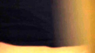 Sweet asian hottie with foot fetish doing footjob in POV