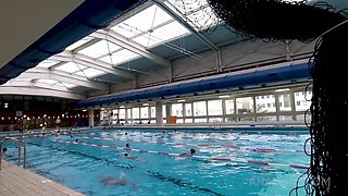 Mina Kali's Wild Public Passion in a Pool Encounter