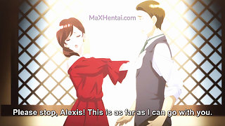 Wet Turn in the Back Row: Squirting Orgasm and Facial Cumshot (Anime Hentai) Eng Sub