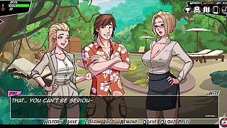 Step siblings explore cartoon fantasies in wild anime adventure