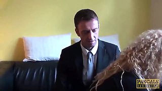 Pascalssubsluts - Anita Vixen fed jizz after anal bondage