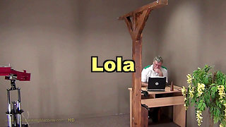 Lola2. Spanking Machine - Bare Back Whipping