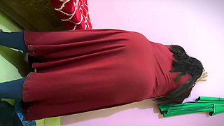 Arab Big Teen BBW Hot Muslim College Girl Get Ready to Going to College but She Was Supper Horny and Want Fuck From Stepdad