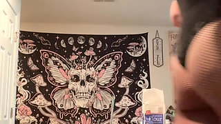 73 Giantess Cooks in Her Tiny Kitchen - French Toast