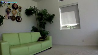 Horny teenage Alexis Love plugs a toy into her delectable clittie