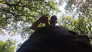 A good session of and exib live on a path in the forest with a friend, remi06cam4