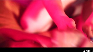 Selvaggia Teases with Delayed Passion in Lesbian Play