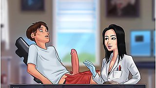 Milf Teacher Inspects Students Cock Because Its So Big With Car Toon