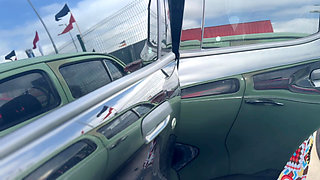 Unpublished a lady in the supermarket accepted a ride from a stranger