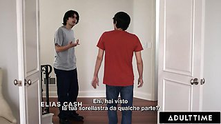 ADULT TIME - Eliza Ibarra Puts On Wrong Glasses  Fucks Her Stepbro Instead Of BF! ITALIAN SUBTITLES