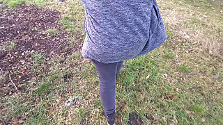 Naked Tits Hard Slapped Outdoors