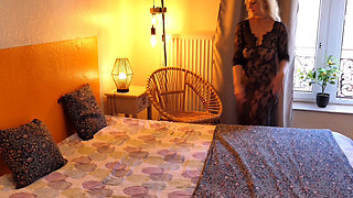 Beautiful Blonde Mature Wife Enjoys Sex