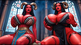 177 - the Demon Queen Punish Her Minions, Ai Animation