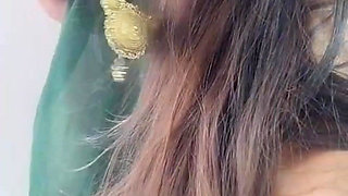 Desi Wife Shari Strip Solo