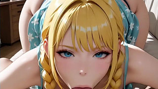 Hentai anime - I always suck my friend's cock when I go to his house