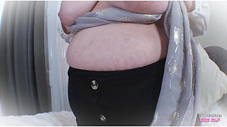 Aunty Teasing with Scarf (homemade Wife MILF PAWG BBW Fetish Mature Amateur)
