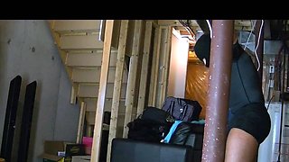 Mistress has slave boy for ballbusting