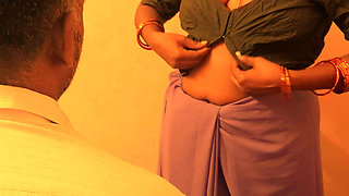 Indian MILF Fucks Her Husband Secretary