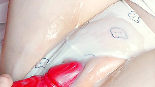 Monster Rubbing & Creampies My Creamy Pussy