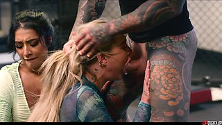 Shameless sluts emotional X-rated scene