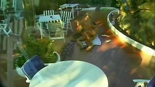 Renata Rey - Slut Fucked On The Garden Table