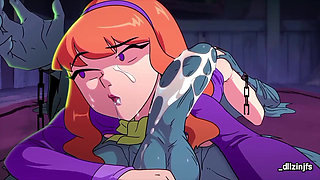 Velma and Daphne being destroyed by monsters