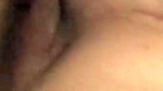 Hard wood! Grimey dirty blowjob & pussy creampie in the shed. MILF big tits!