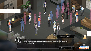 Sex, Secrets & Used Tech Gameplay Part 13 - Footjob with Mayor Veronica