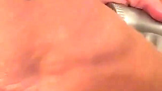 Sexy milf with glasses having first lesbian sex with stepdaughter