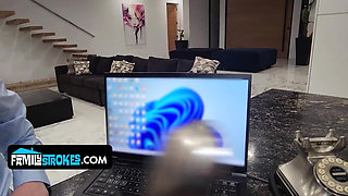 My Secretary Never Rode My Dick Like My Curvy Stepdaughter!