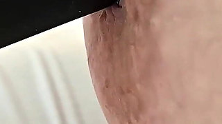 Vacuuming My Bed, and After My Nipples and Pussy