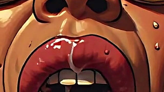 Big Lips Cum Lover Art