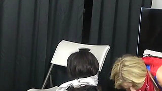 Lottie Lalay and Latina in: Super Lottie Tried to Save Latina but Now They Are Both Tied up!