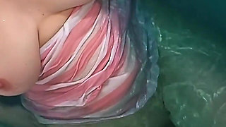 Wet T-shirt competitio